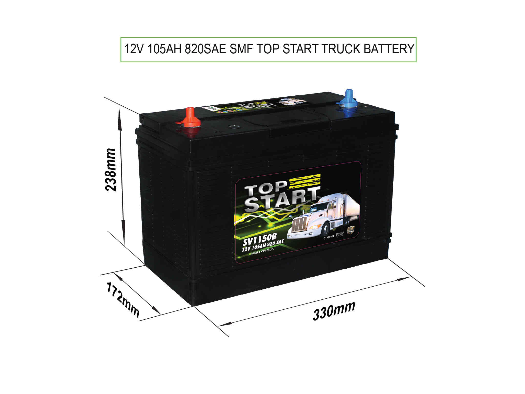Truck Truck Batteries SV1150B title=