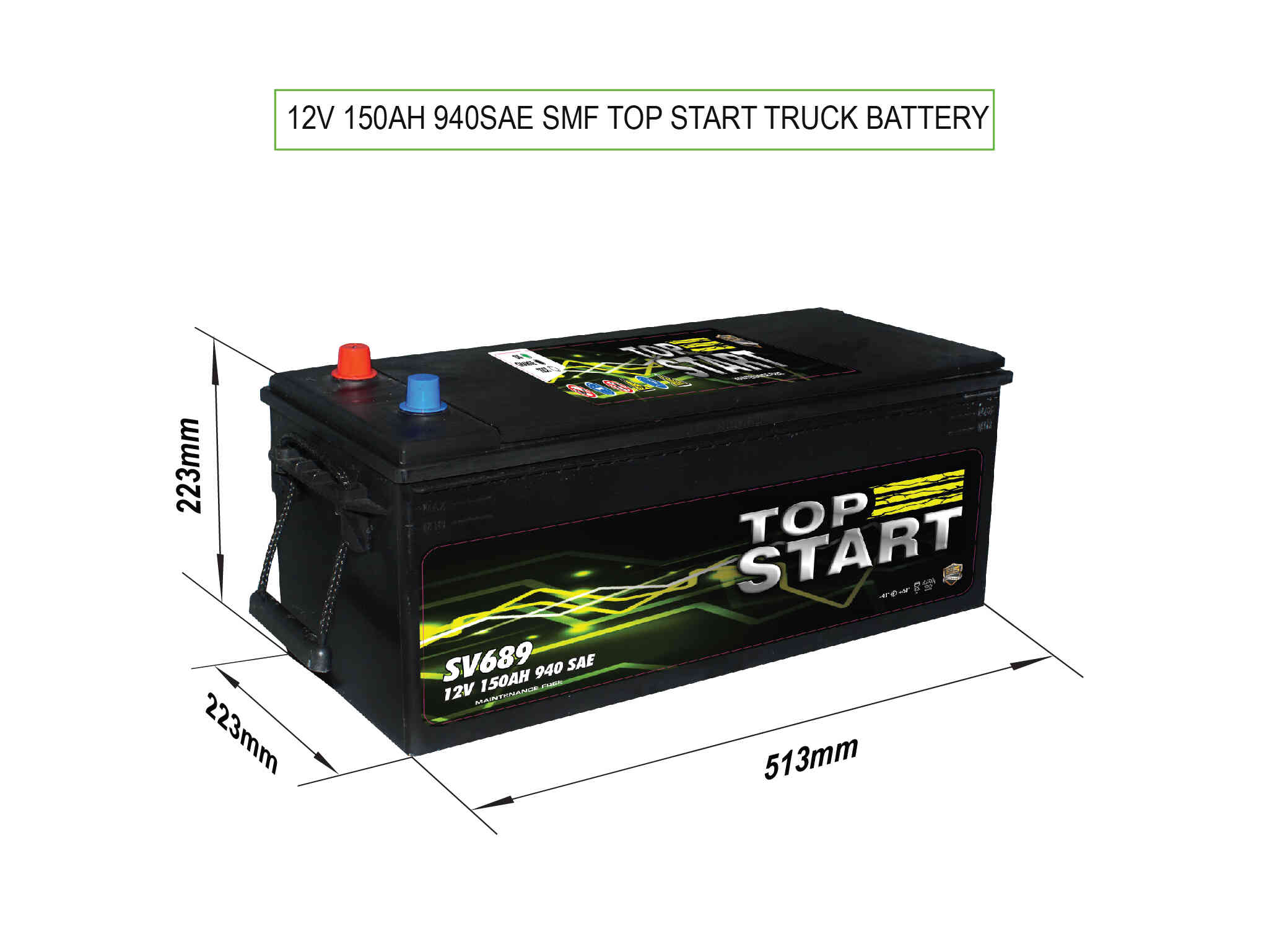 Truck Truck Batteries SV689 title=