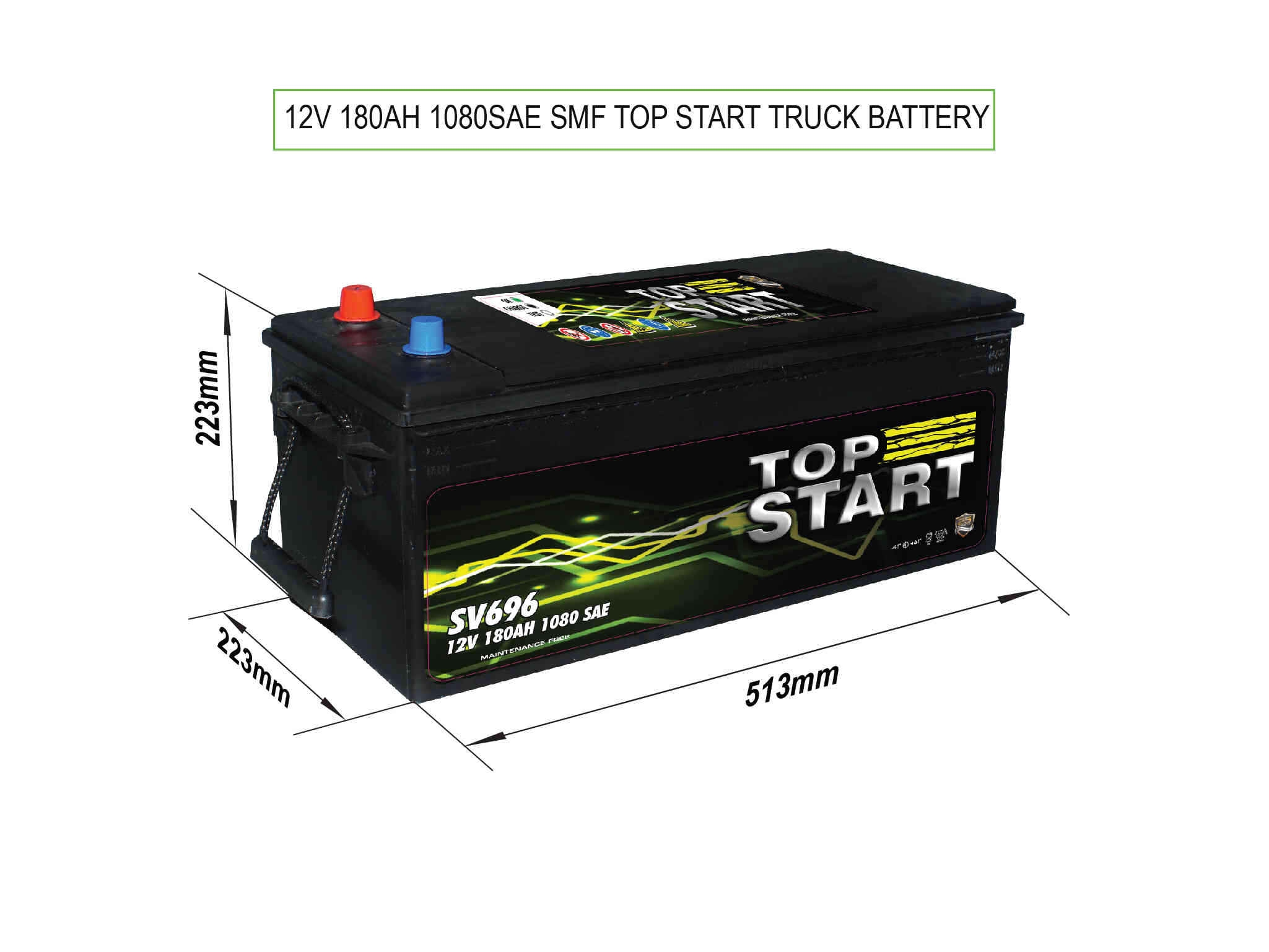 Truck Truck Batteries SV696 title=